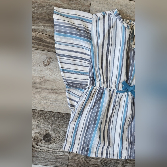 Gap Toddler Girls Stripe Pancho Cover Up Top - Picture 4 of 5